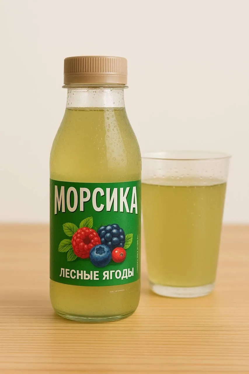 Морсика Зеленый чай с лесными ягодами 