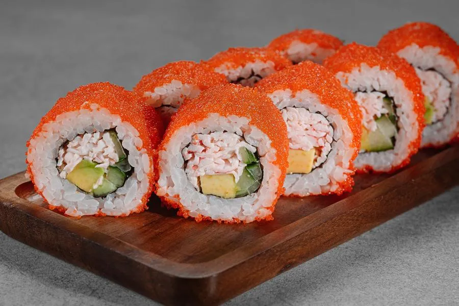 Калифорния с крабом