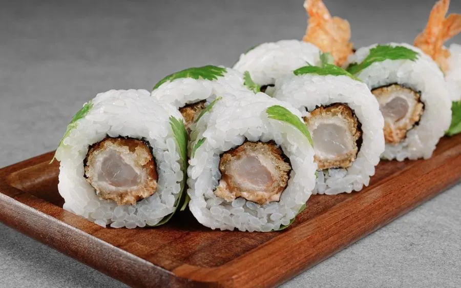 Острый с креветкой